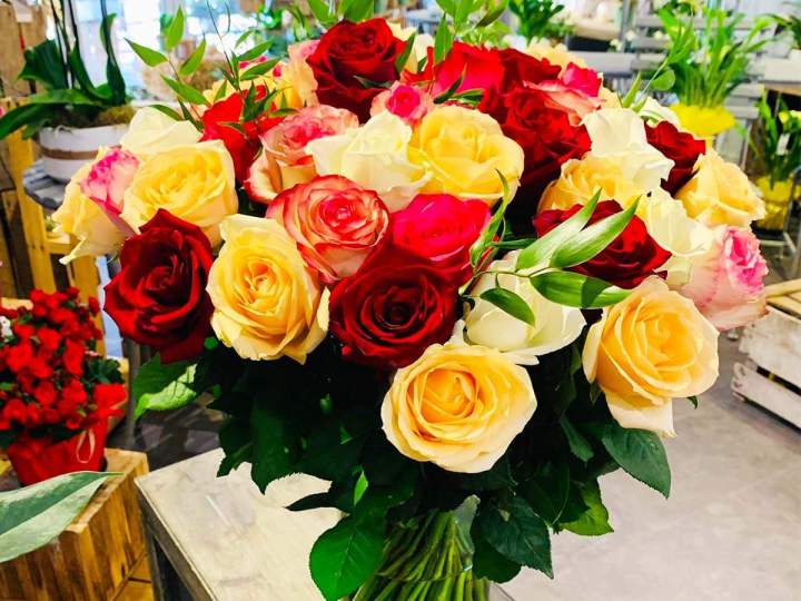Bouquet de fleurs original Saint-Satur